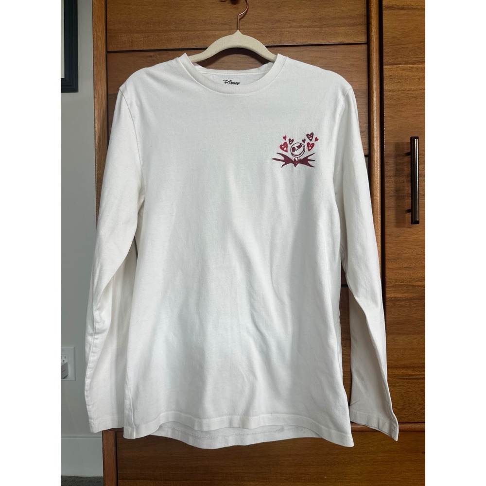 Disney Long Sleeve Shirt XS White Good
